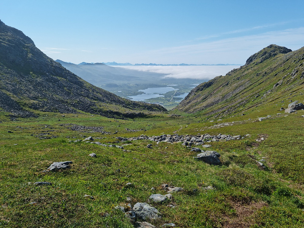 Fulgte bekken langs denne idylliske dalen