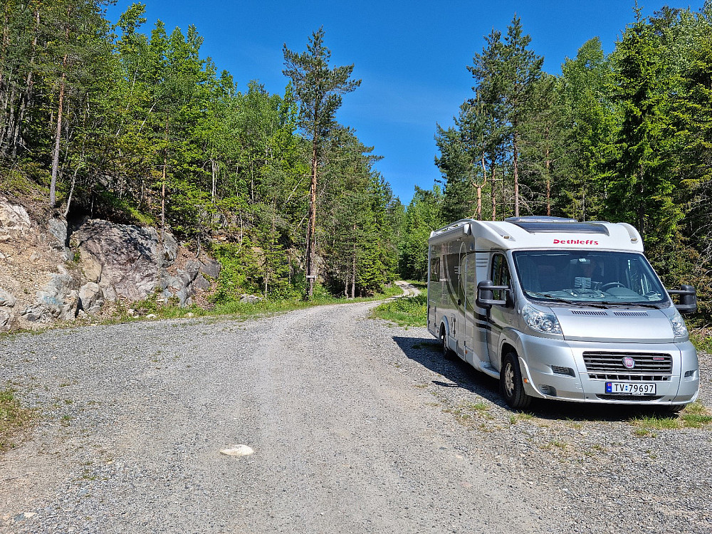 Storfjell parkering Barlindalen