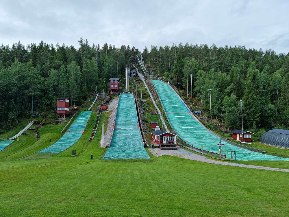 Hoppbakkene på Gulset