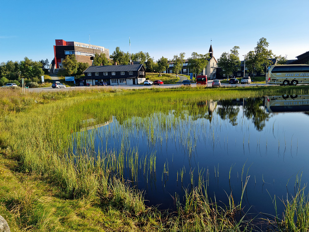 Parkeringen ved Skinnarbu