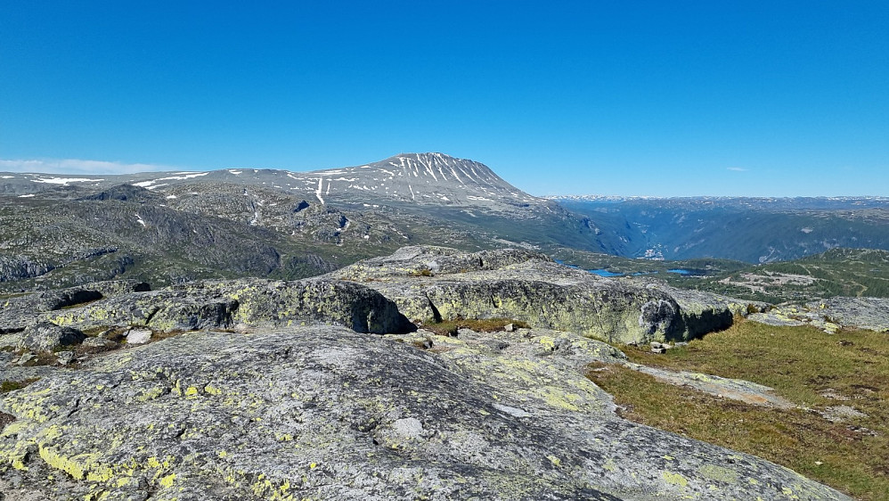 Utsikt mot Gaustatoppen