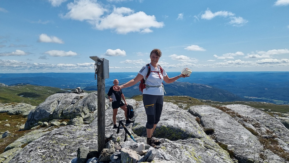 Berit på toppen