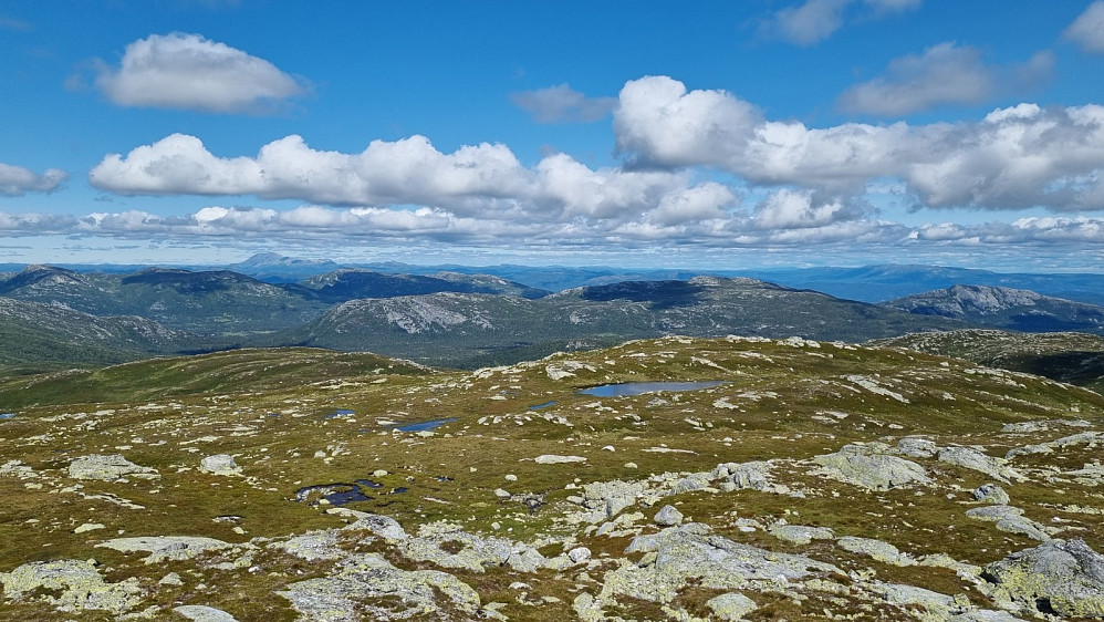 Utsikt mot Gaustatoppen