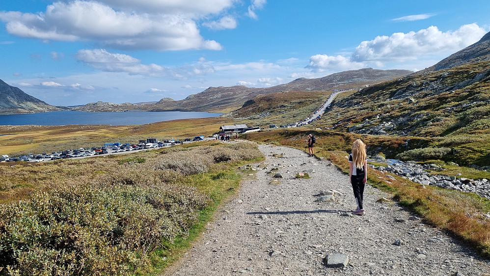 Vi var ikke alene i dag. Halve verden var her.