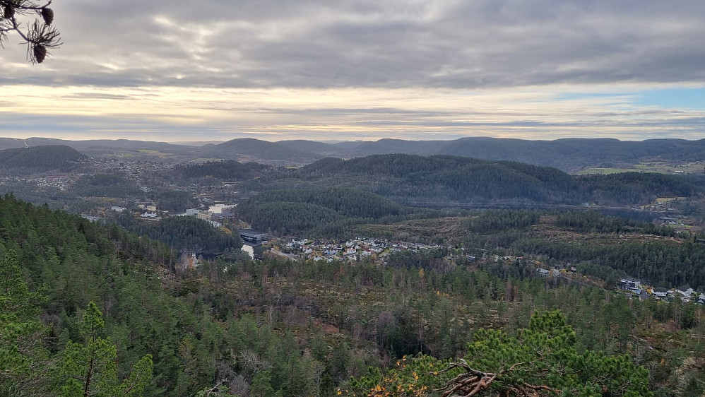 Utsikt Fantekjerringkollen