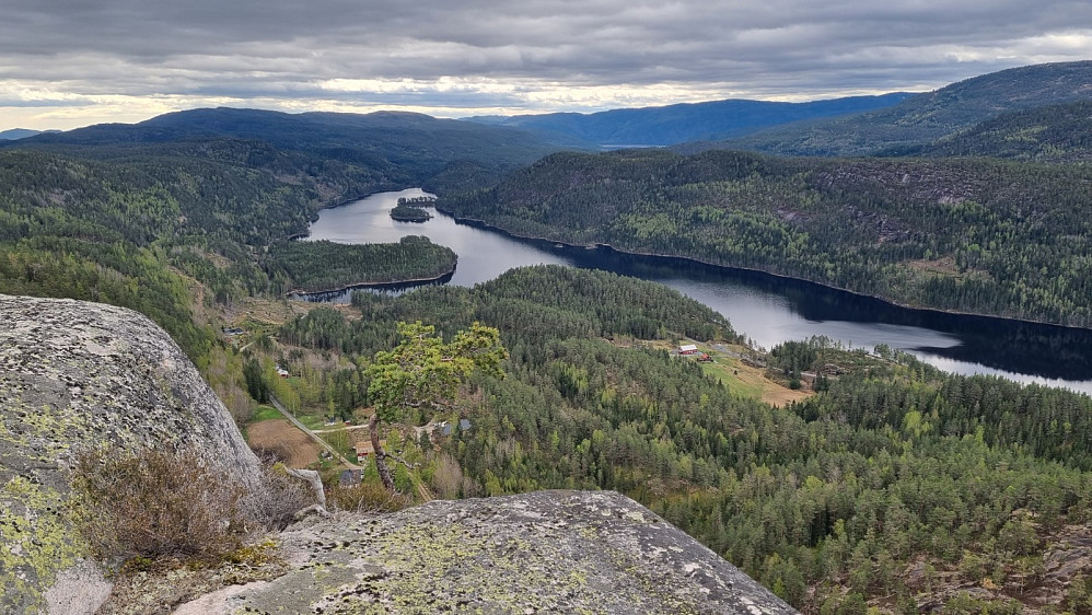 Flott utsikt fra toppen