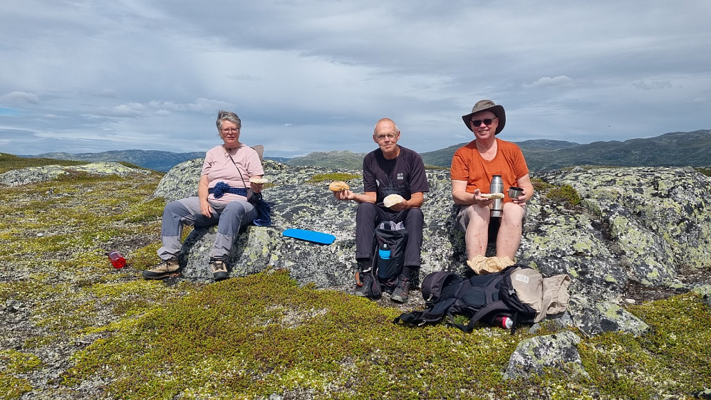 Øyvind hadde kjøpt deilige boller