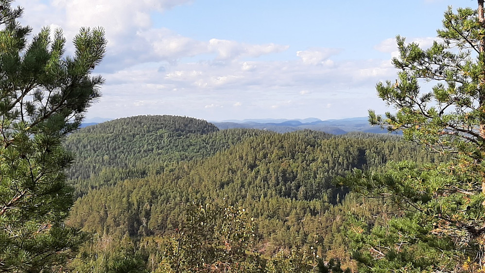 Utsikt fra Bambleåsen