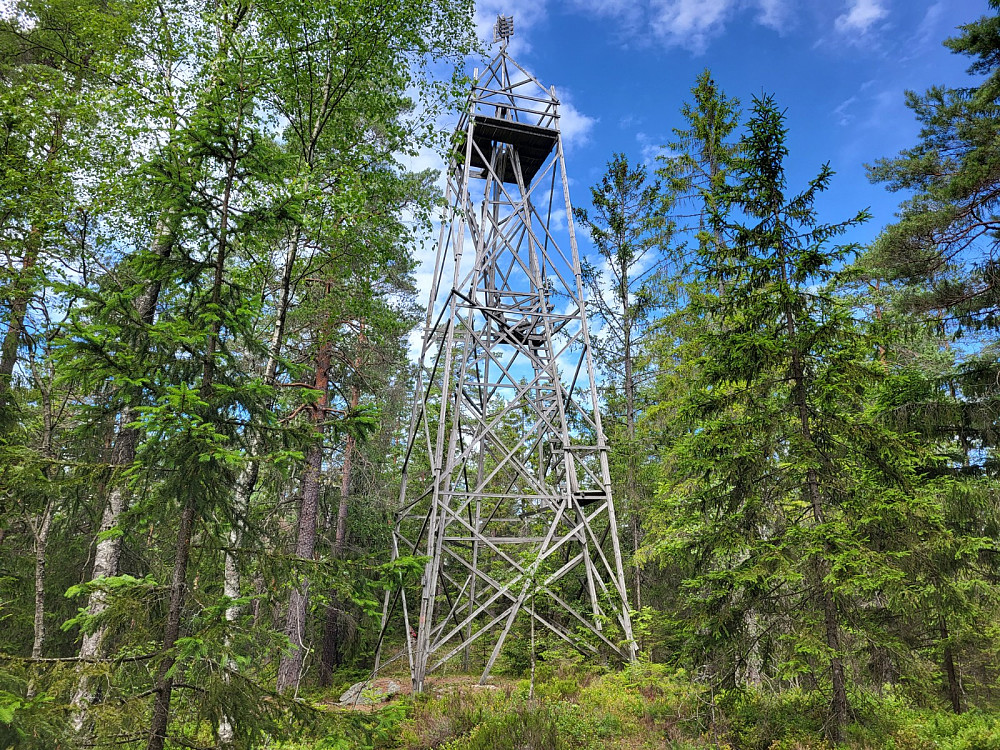 Tårnet på Taraldrudåsen.