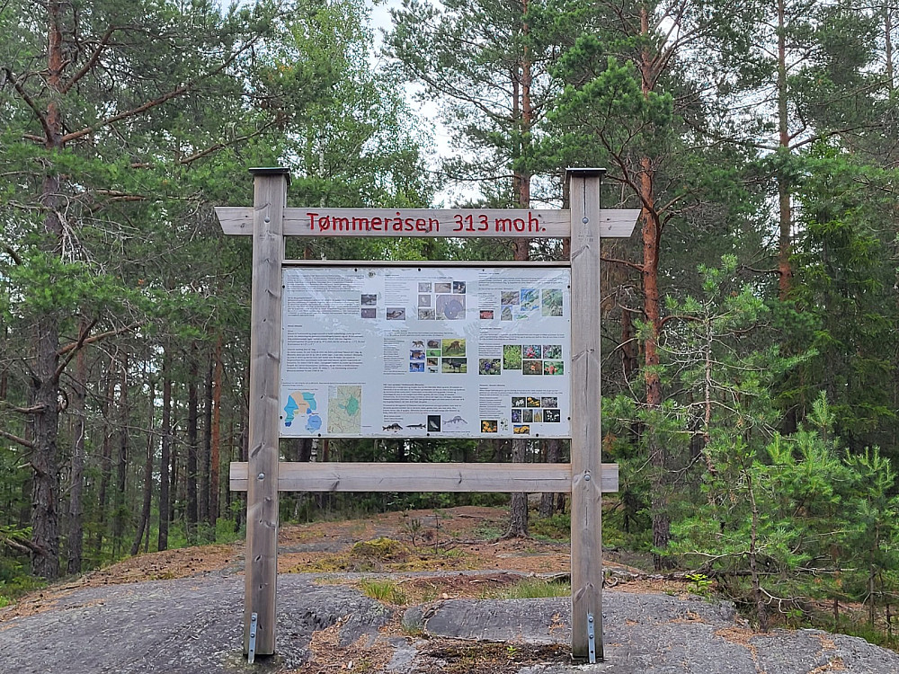 Toppen er nådd.