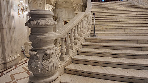 Detalj av trappa