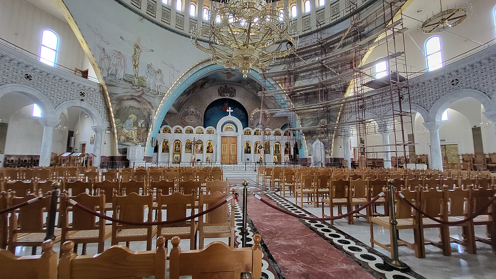 Inne i den Ortodokse kirka