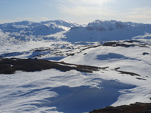 Vassdalseggi og Kistenuten frå toppen