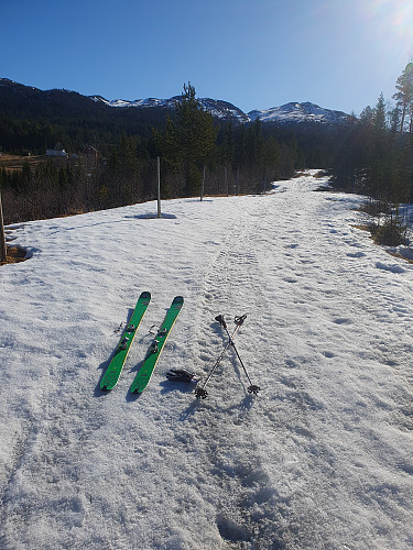 Greit å ha trua. Men nokon skitur vart det ikkje.