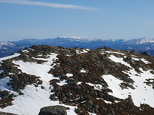 Litt snø att på Lifjell