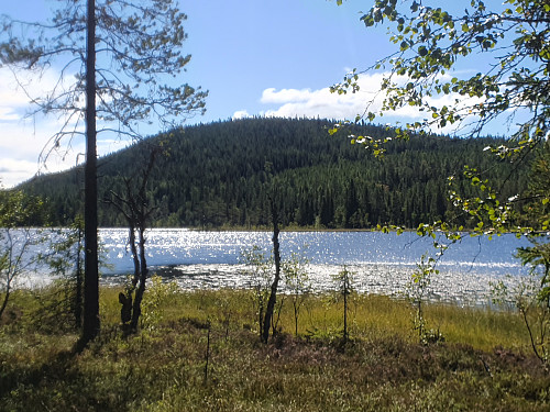 Kvarnsjön og Kvarnsjöberget