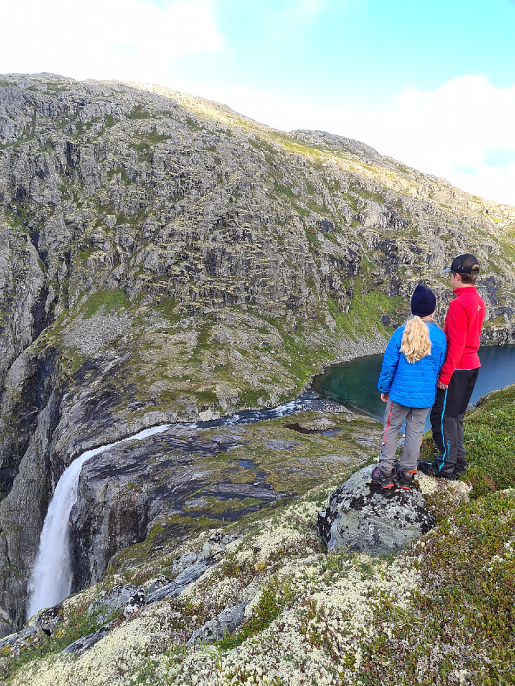 Litt vatn i fossen