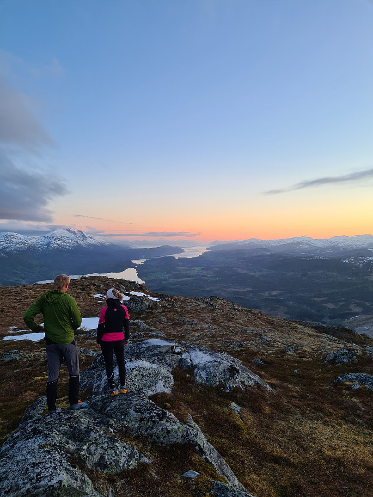 Flotte farger uti fjorden