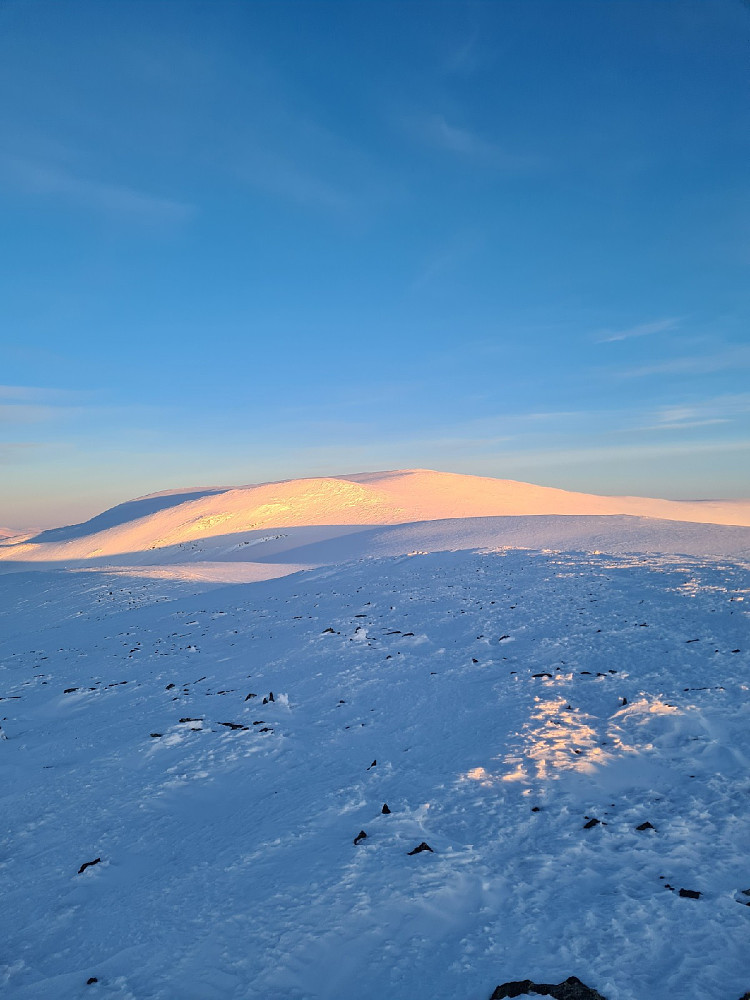 Solnedgangen på Svarthøi
