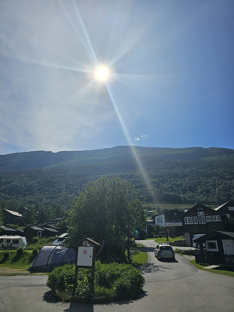 Læshøa sett fra hytta