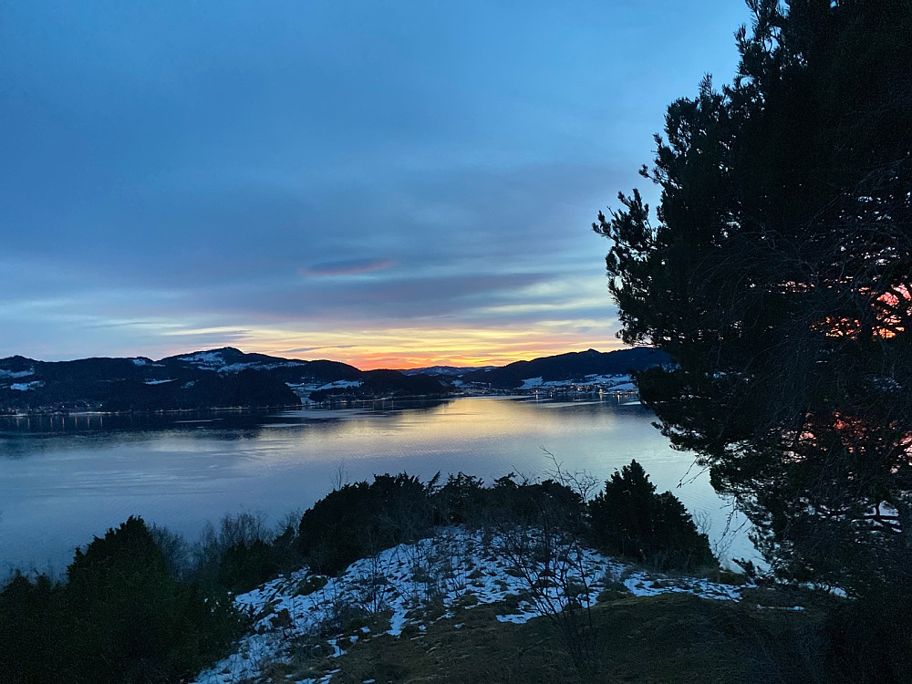 Fra Høgsteinen mot Buvika