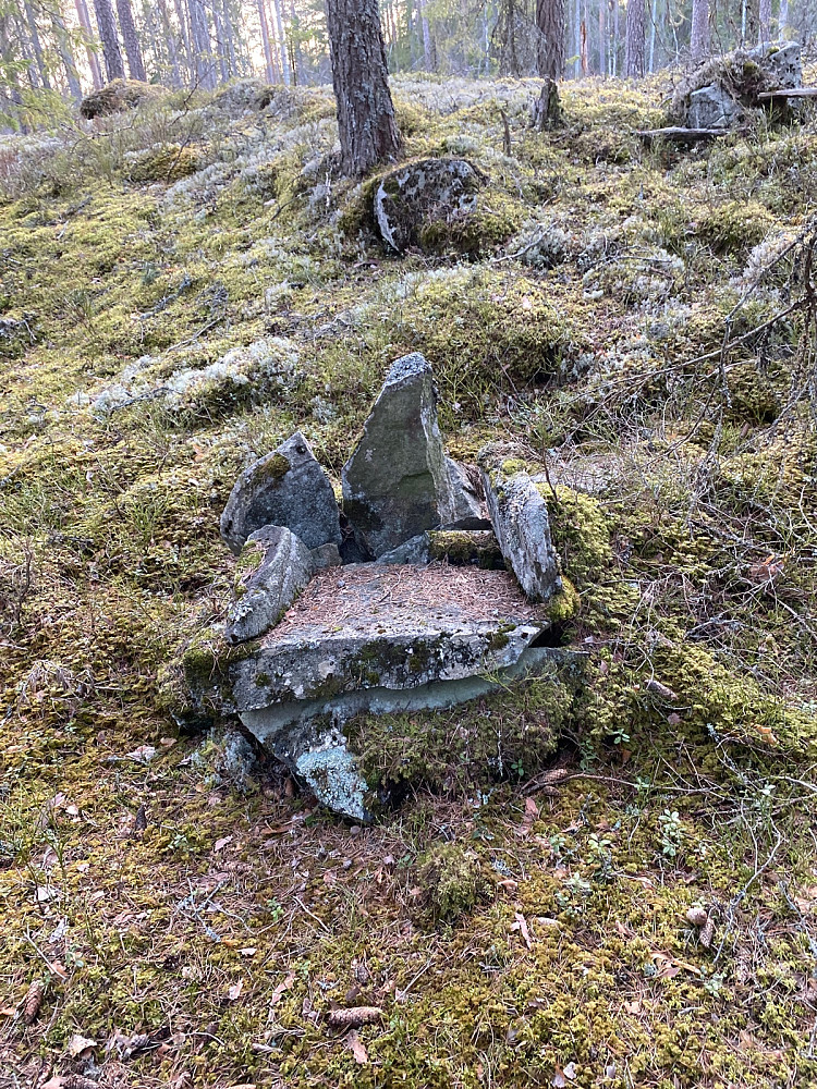 Mulig hvilested som ikke ble benyttet i dag