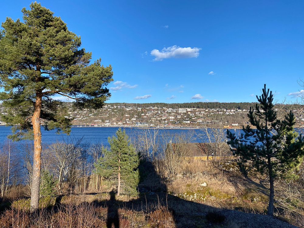 Fra Søndre Kaholmen mot Drøbak