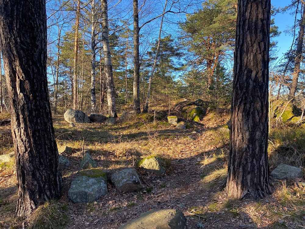 Topoen på Nordre Kaholmen