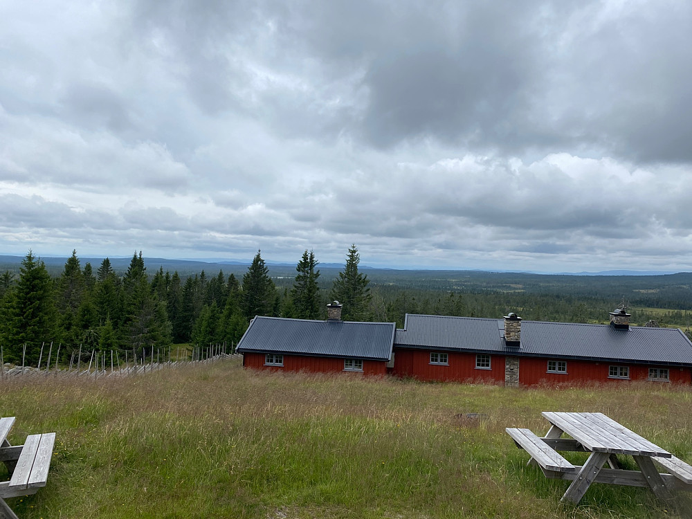 Vestover fra hytta