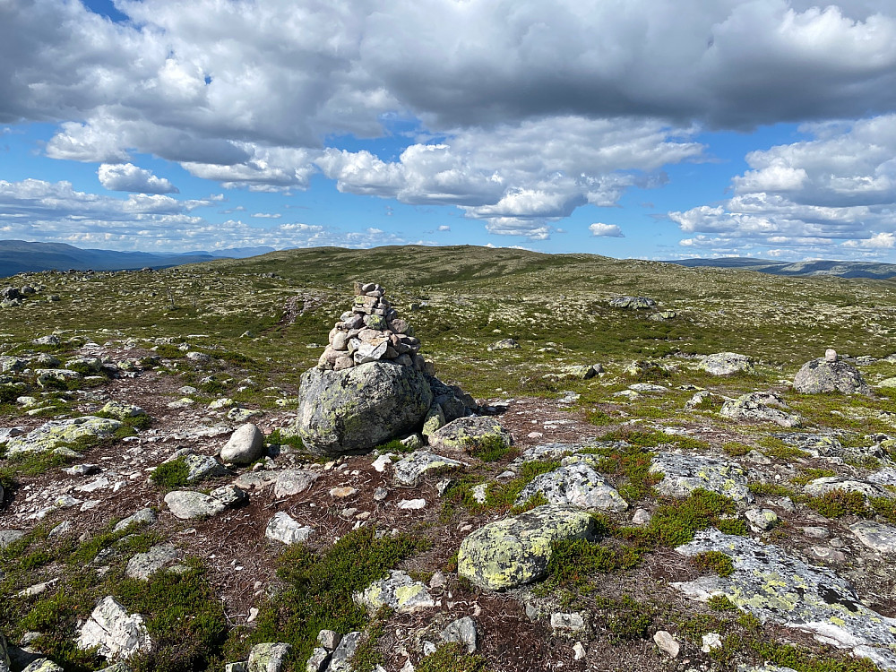 Blikufjellet fra Sørtoppen 965 moh.