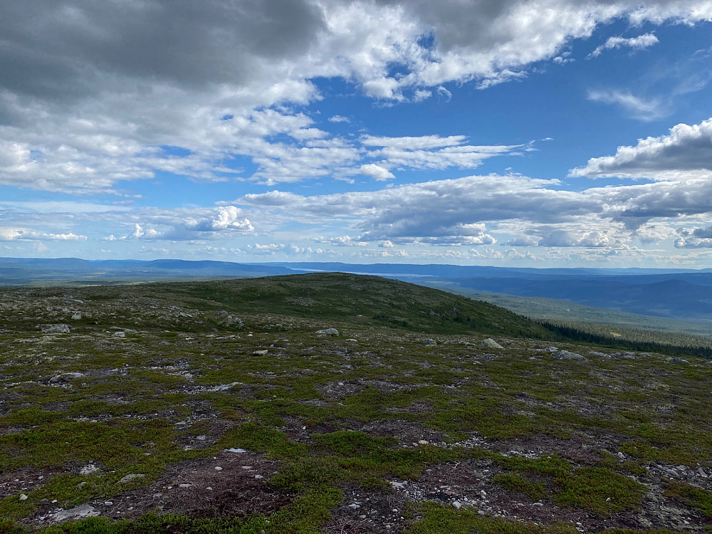 Fra Blikufjellet mot Osensjøen