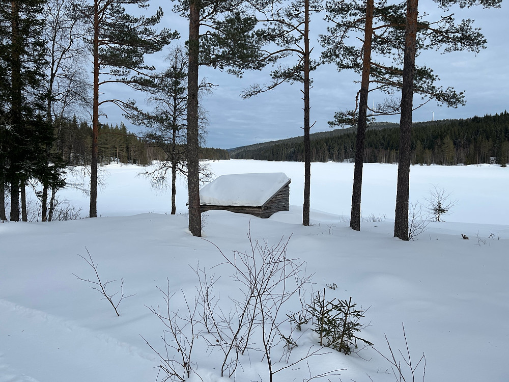 Utsjøen i Eidsvoll og vindmøllene i Nord-Odal