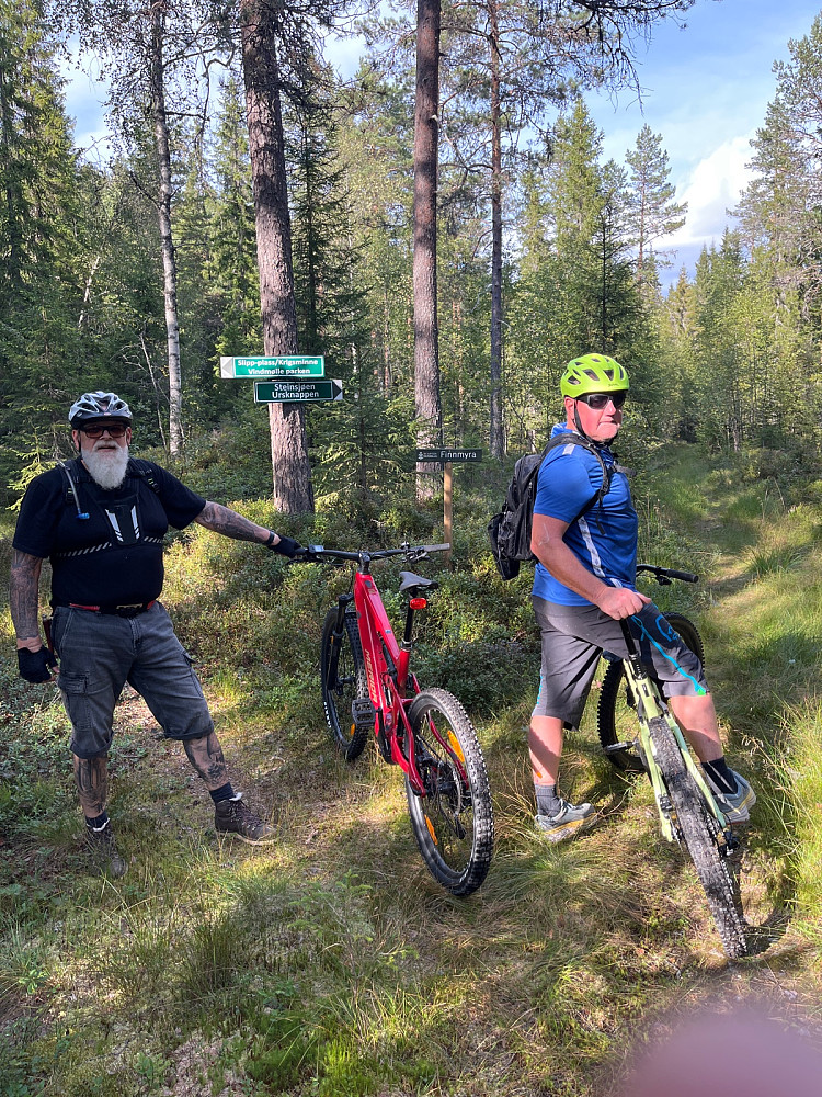 Veien slutter og stien begynner