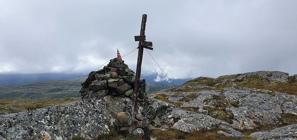 Her var høyeste punkt på Grefstofjellet