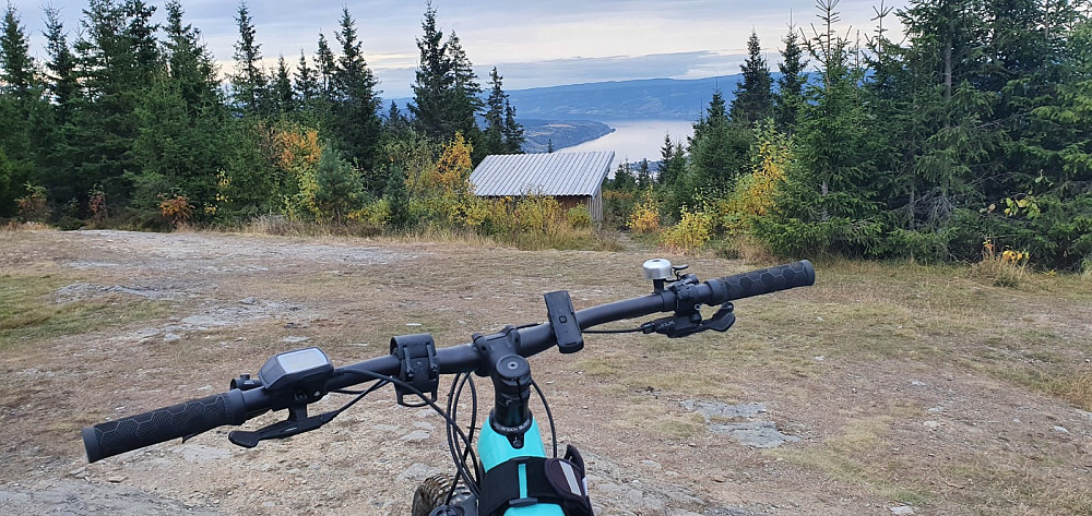Utsikt fra toppen på Balbergkampen