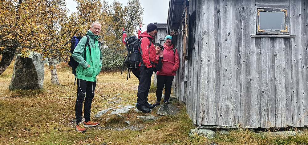 Første stopp ble på Luddenhytta