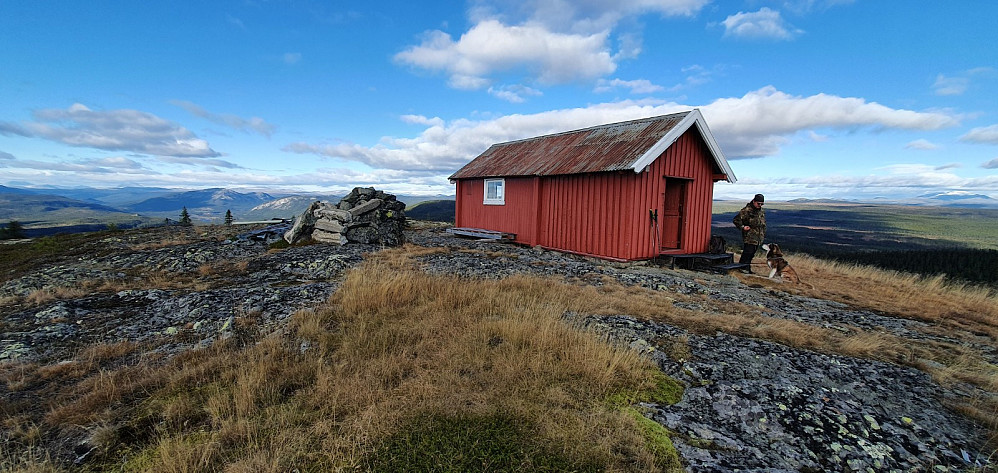 Jeg traff 3 dansker på toppen og det var veldig hyggelig å slå av en prat. Det var faktisk de eneste folkene jeg traff ute på tur denne helgen
