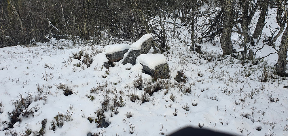 Liten markering på toppen