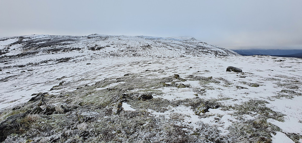 Tilbakeblikk opp fjellet