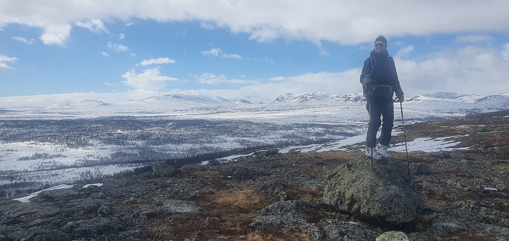 Med Jotunheimen i bakgrunnen