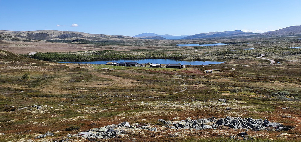 Tilbakeblikk ned på Setra