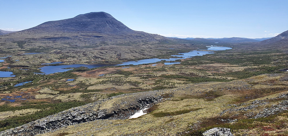 Breisjøen og Stor Sølenkletten