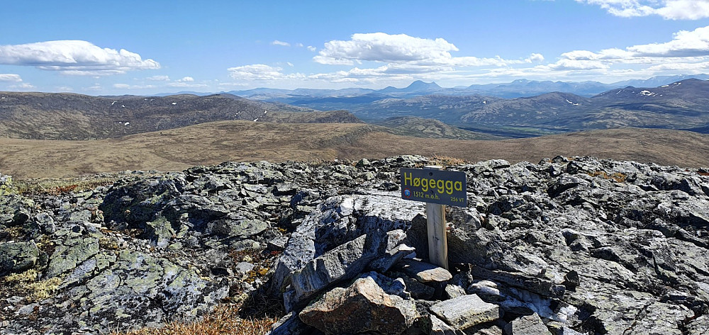 Høgegga og med Storesølenkletten i bakgrunnen