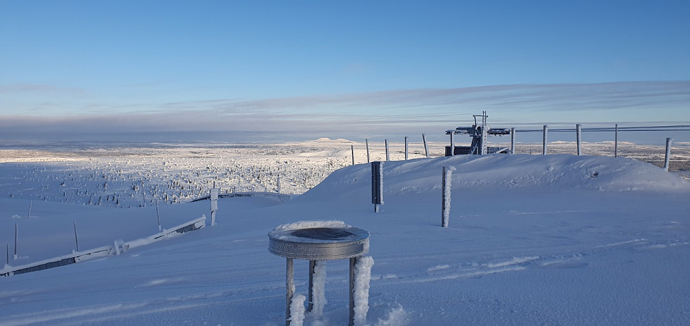 Utsikt mot Mellene i Valdres