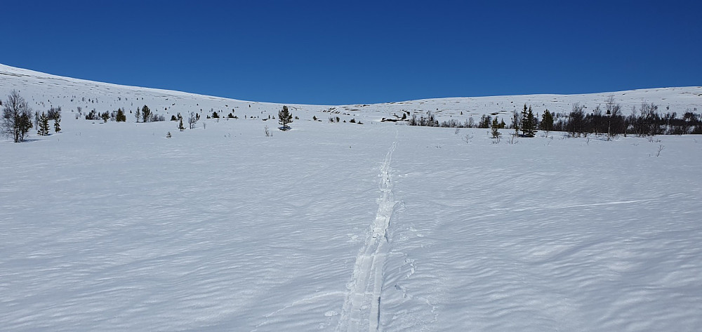 Det ble en tung avslutning, da snøen bar dårlig siste biten tilbake mot bilen