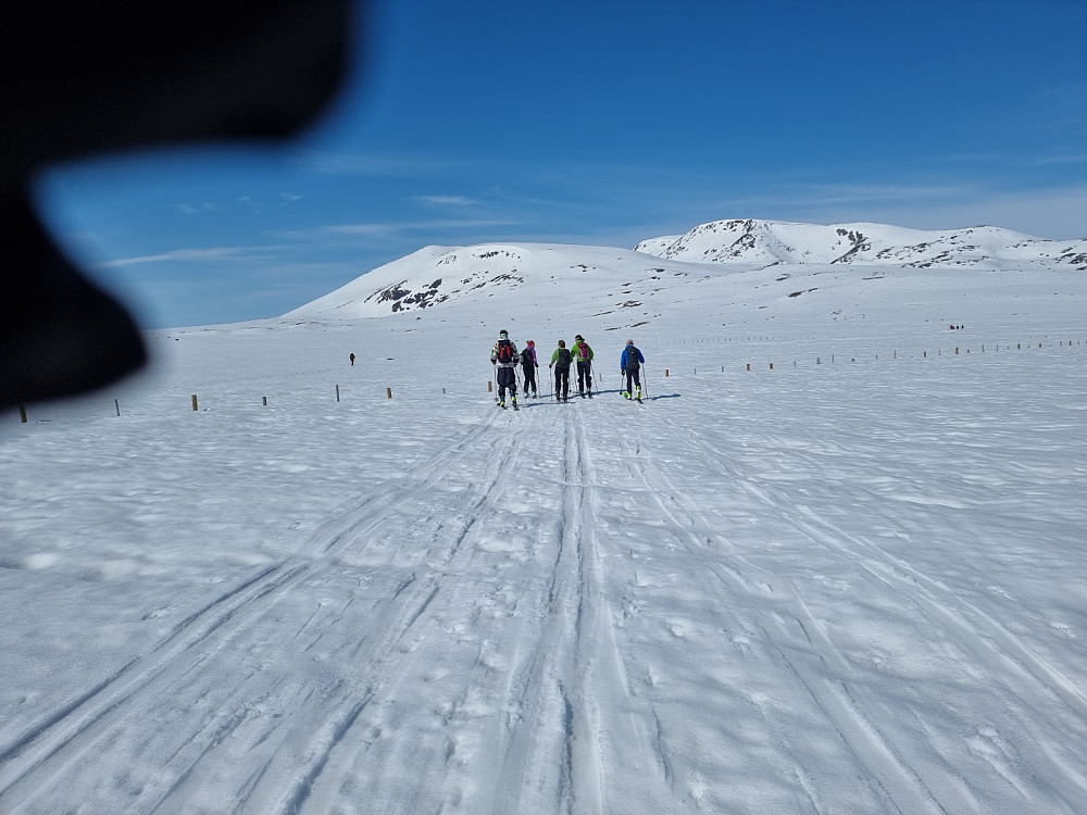 Her startet vi på innmarsjen