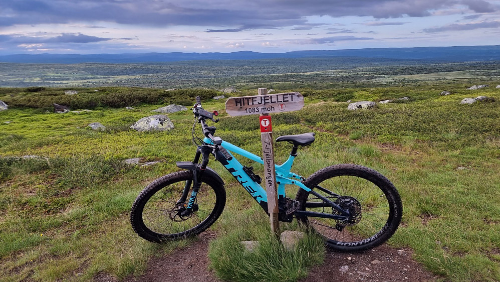 Hitfjellet er et fint sykkelfjell som jeg har syklet mange ganger tidligere