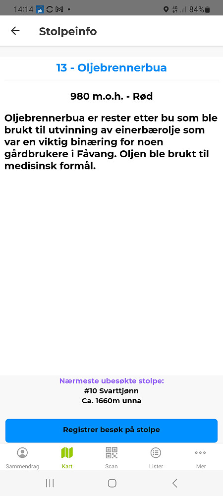 Info om lokasjonen
