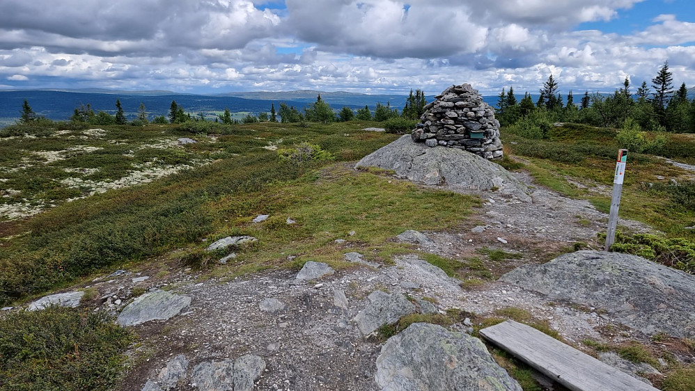 Utsikt sørover fra Skottåsen
