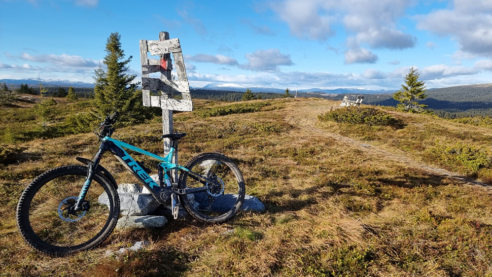 Toppen på Storhaugen er ganske flat